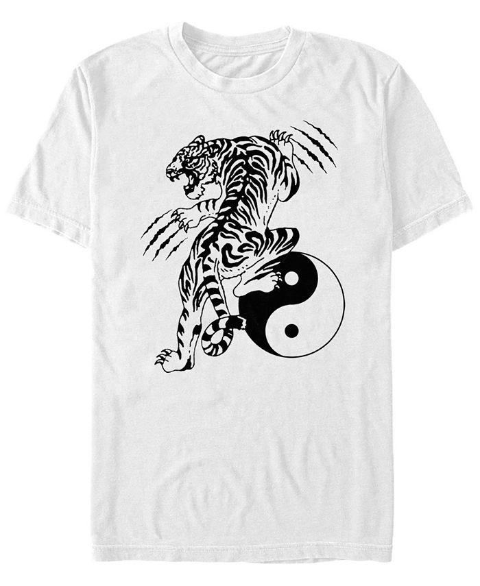 Мужская футболка с коротким рукавом Tiger Claw Fifth Sun, белый