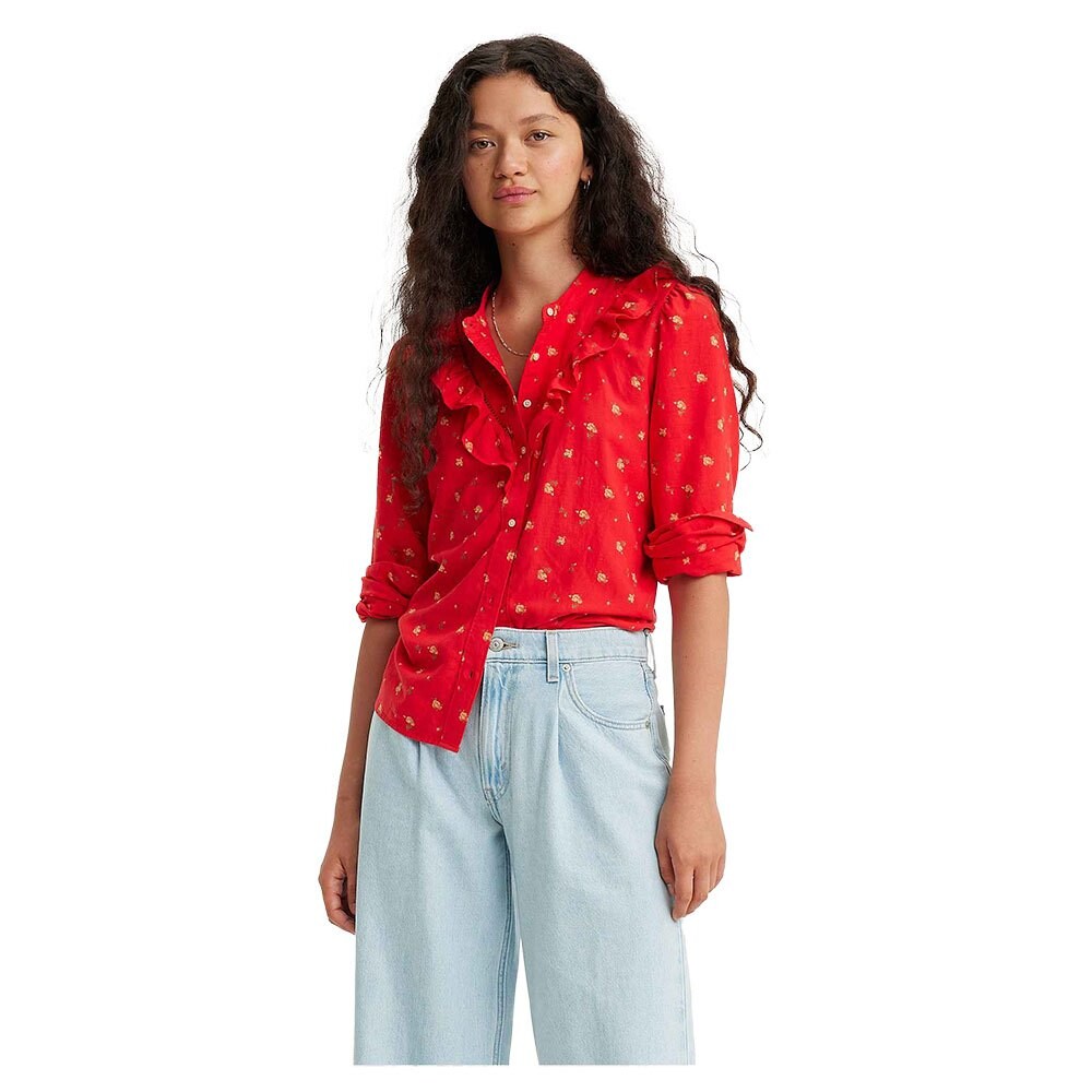 

Блуза с длинным рукавом Levi's Carinna, красный