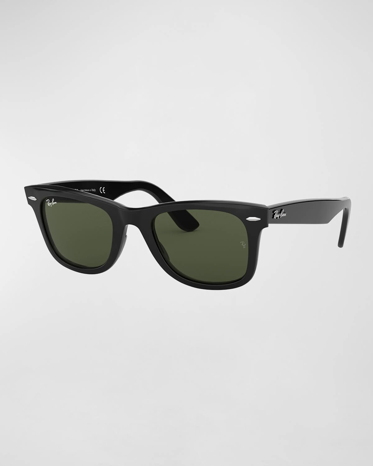 

Мужские солнцезащитные очки из ацетата с квадратным узором, 50 мм Ray Ban, цвет Black