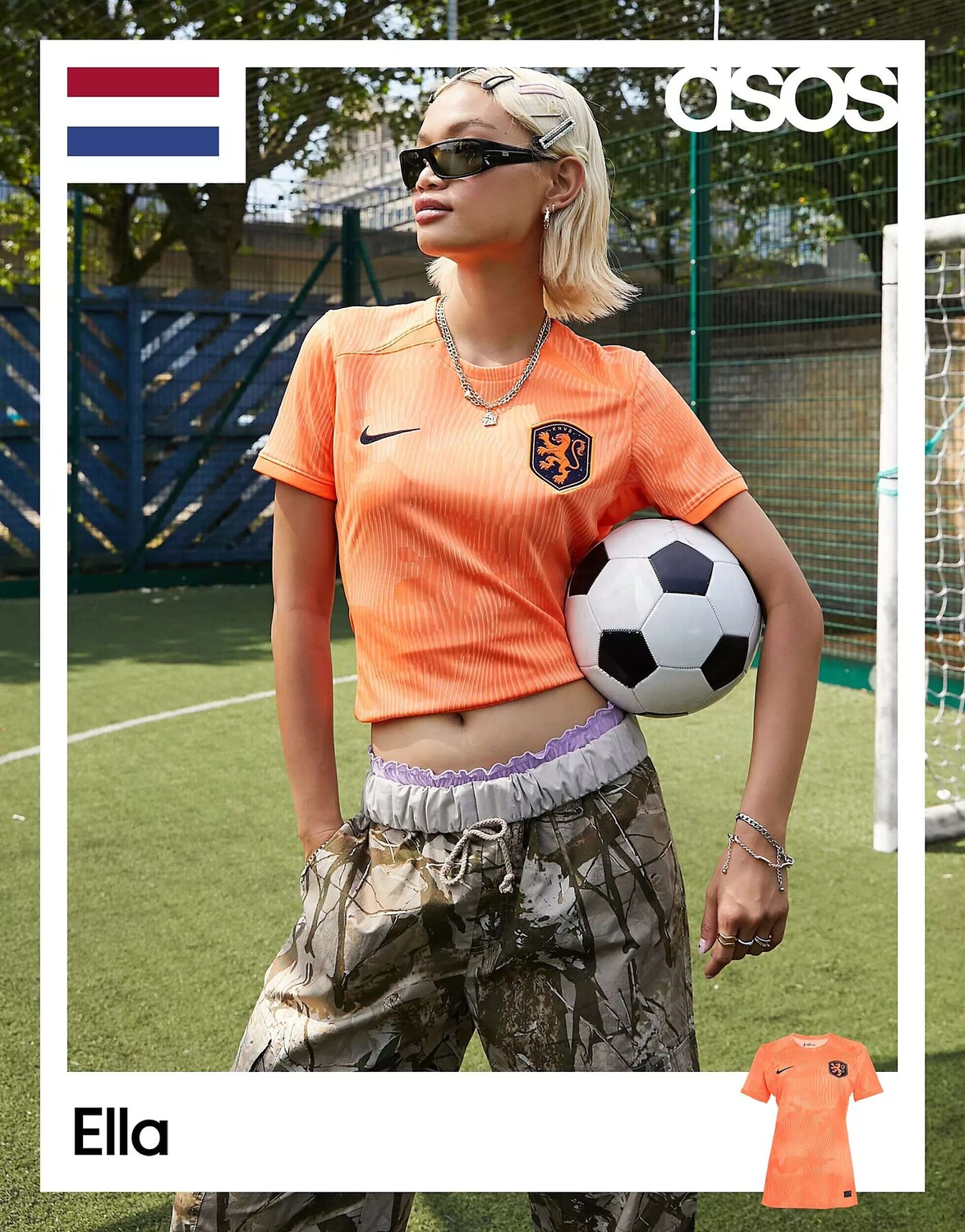 

Оранжевая домашняя майка Nike World Cup 23 Нидерланды Stadium, Оранжевый