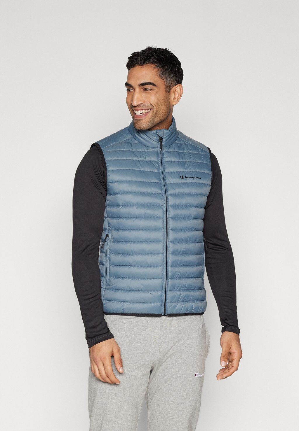 

Жилет LIGHT PADDED VEST Champion, цвет blue/grey