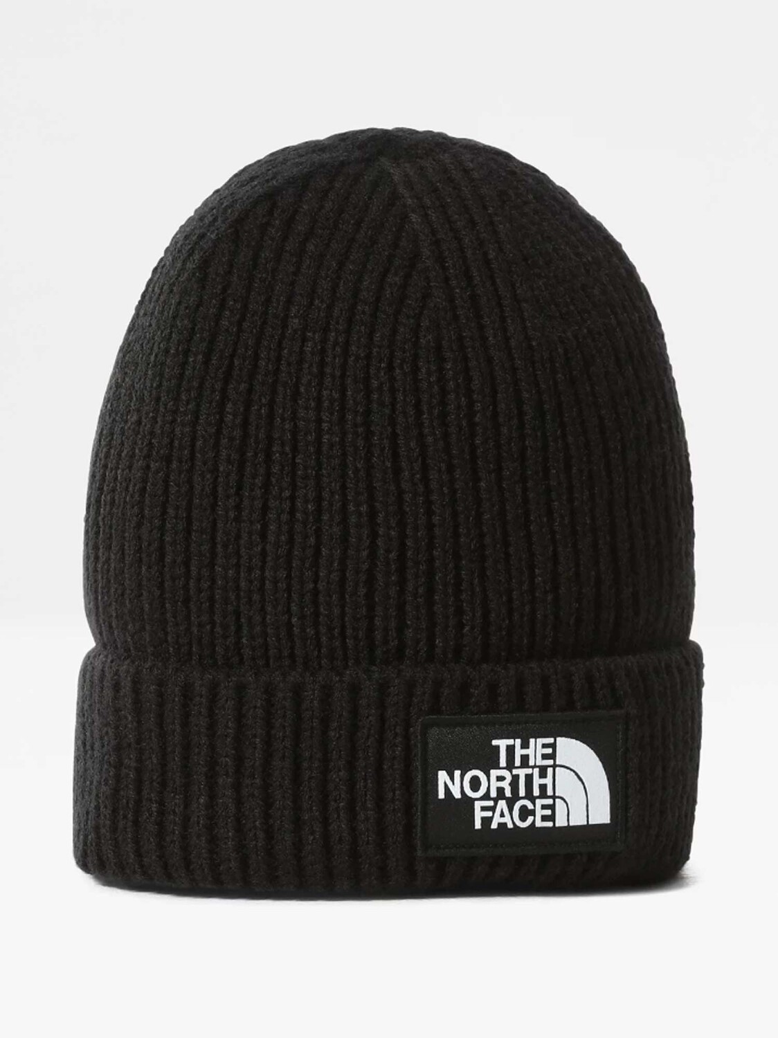 

Шапка The North Face TNF LOGO BOX CUFFED, черный