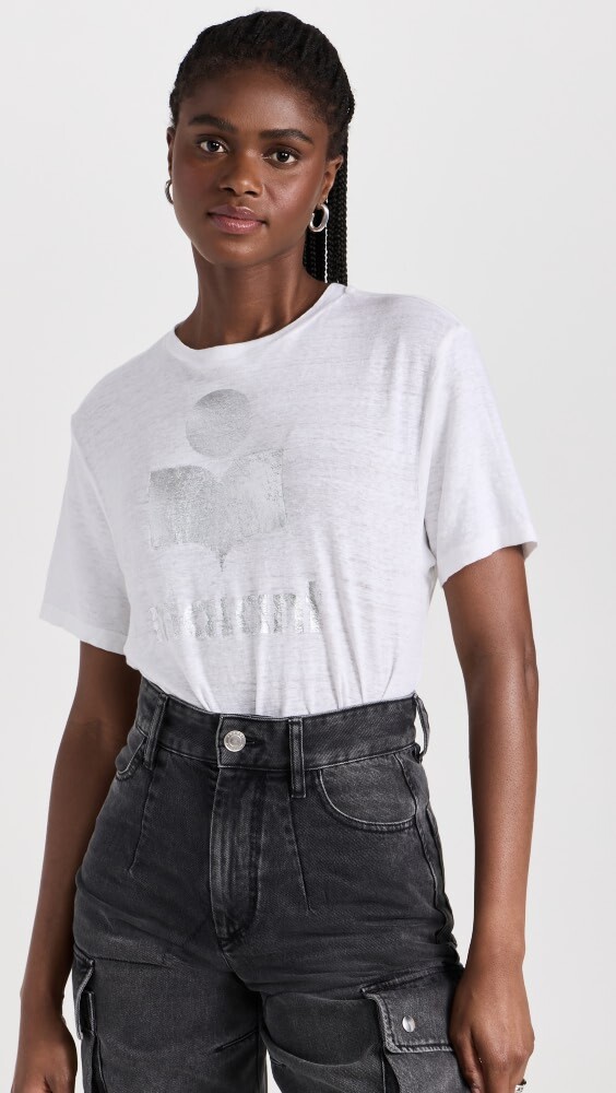 

Футболка Isabel Marant Étoile Zewel, белый