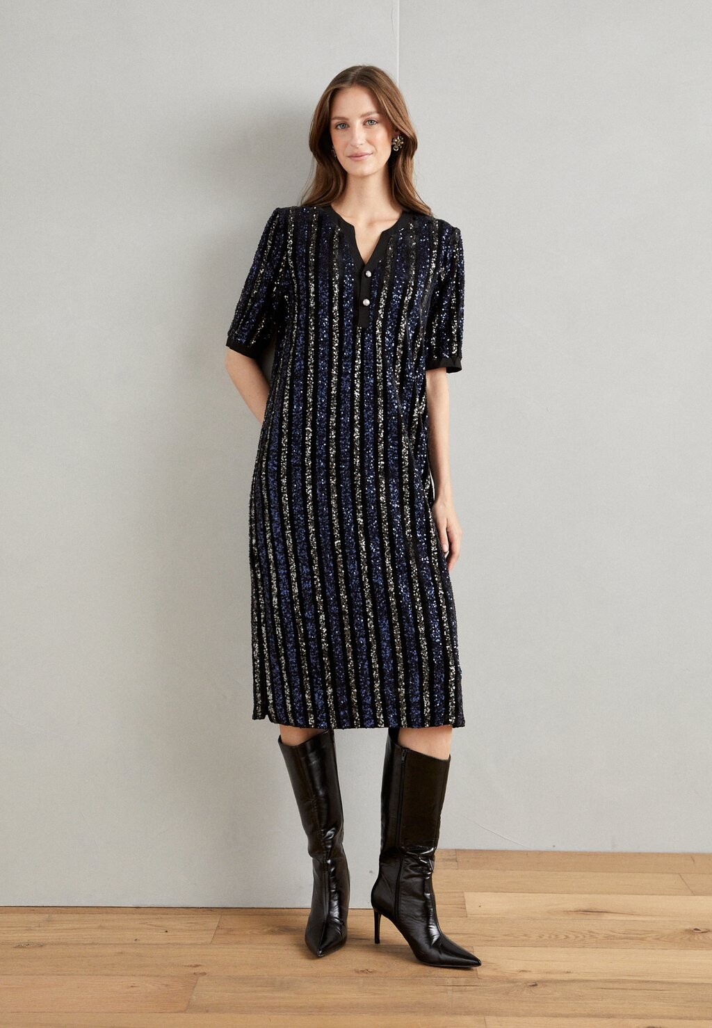 

Коктейльное платье / Вечернее платье DRESS Mos Mosh, синий