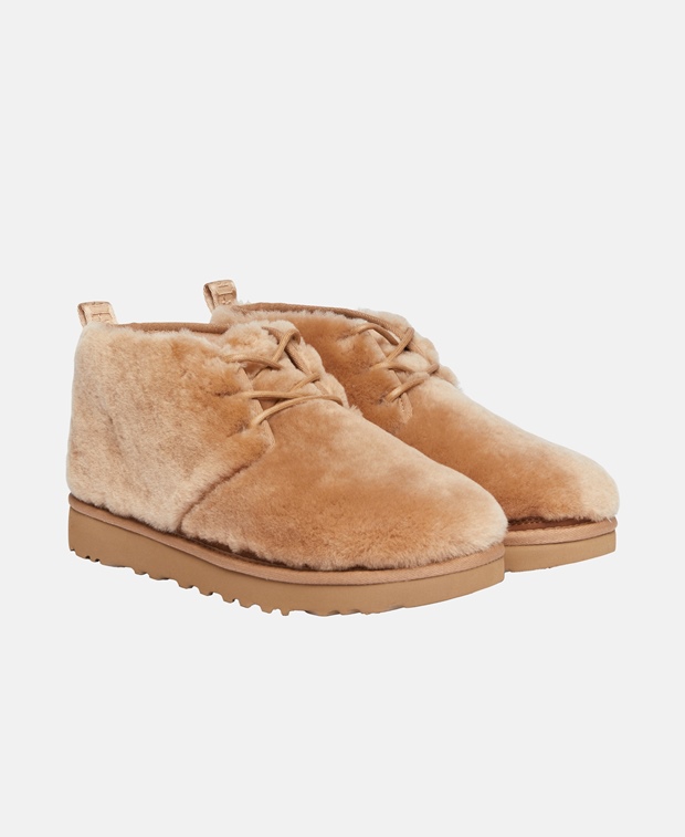 

Ботинки на шнуровке Ugg, кэмел