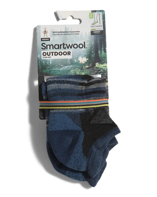 

Носки до щиколотки с легкой подушкой, сделанные в США Smartwool, черный