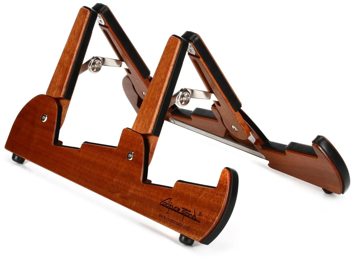 

Двойная подставка для гитары Cooperstand Pro-Tandem – африканская сапеле