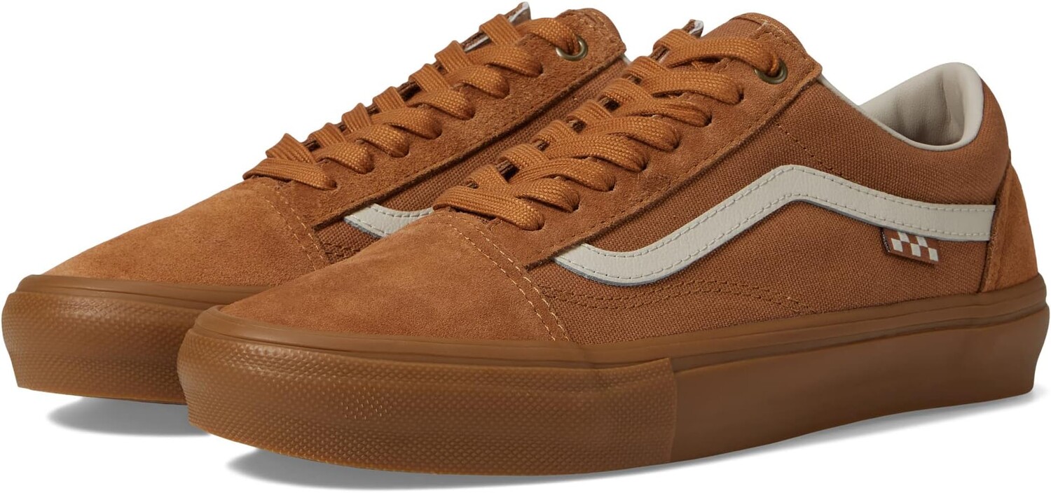 

Кроссовки Skate Old Skool Vans, цвет Light Brown/Gum