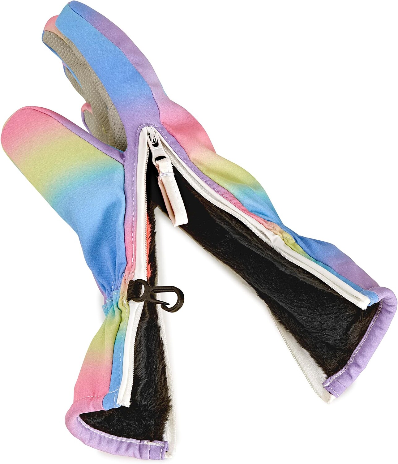 

Перчатки ZipGlove The Charlotte Double Zipper Winter Gloves, цвет Rainbow