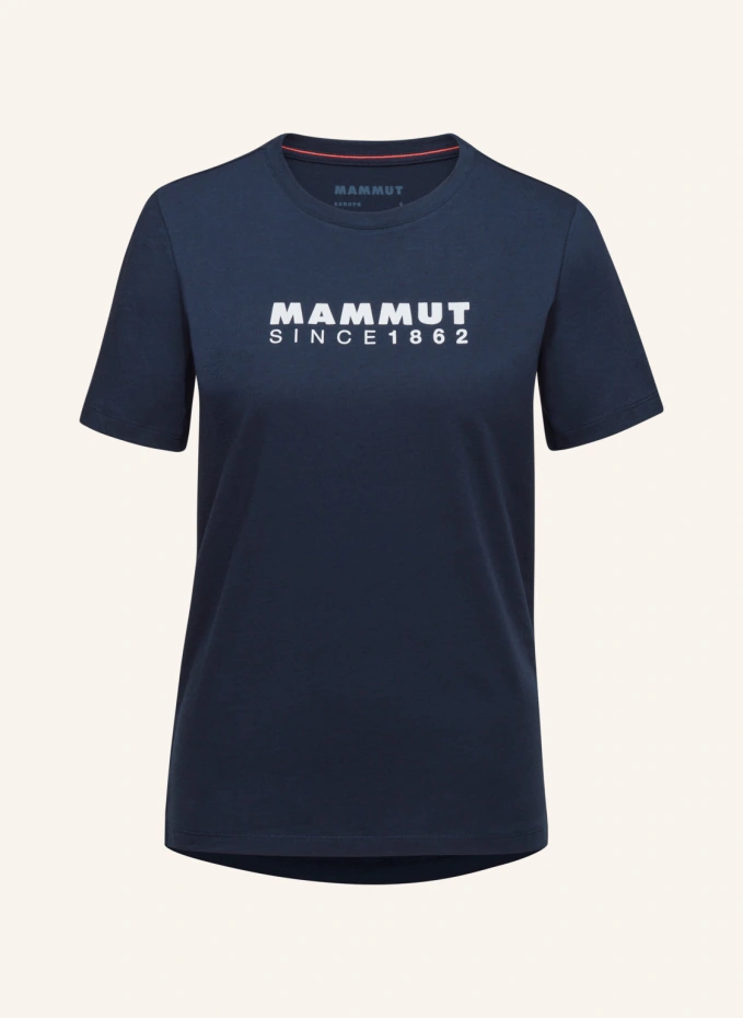 Mammut женская футболка с логотипом mammut core Mammut, синий