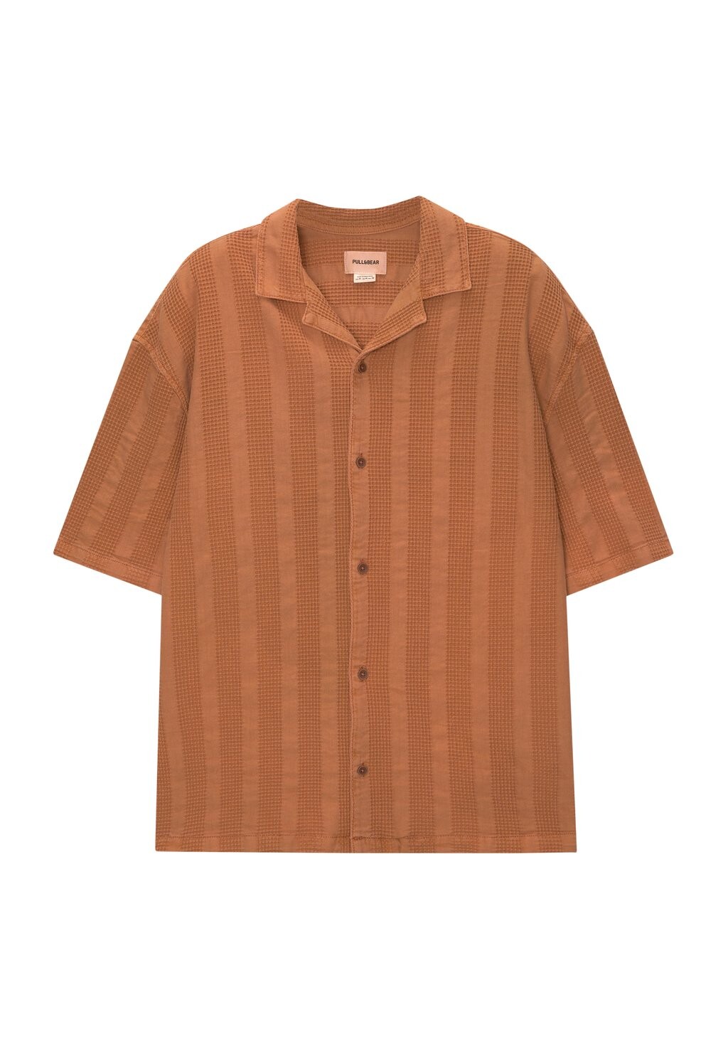 

Рубашка PULL&BEAR, оранжевый