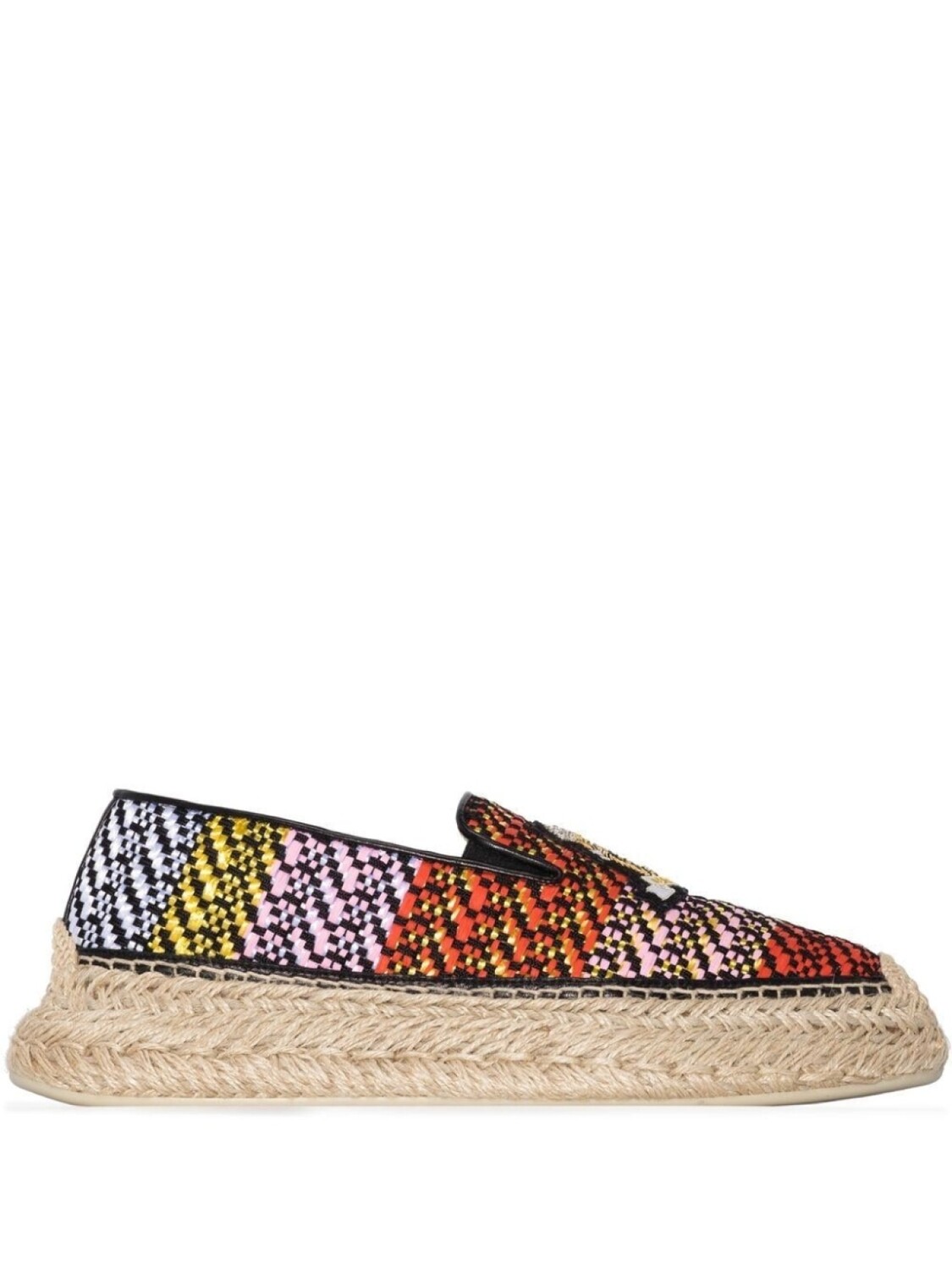 

Christian Louboutin эспадрильи Espananou с вышивкой, красный