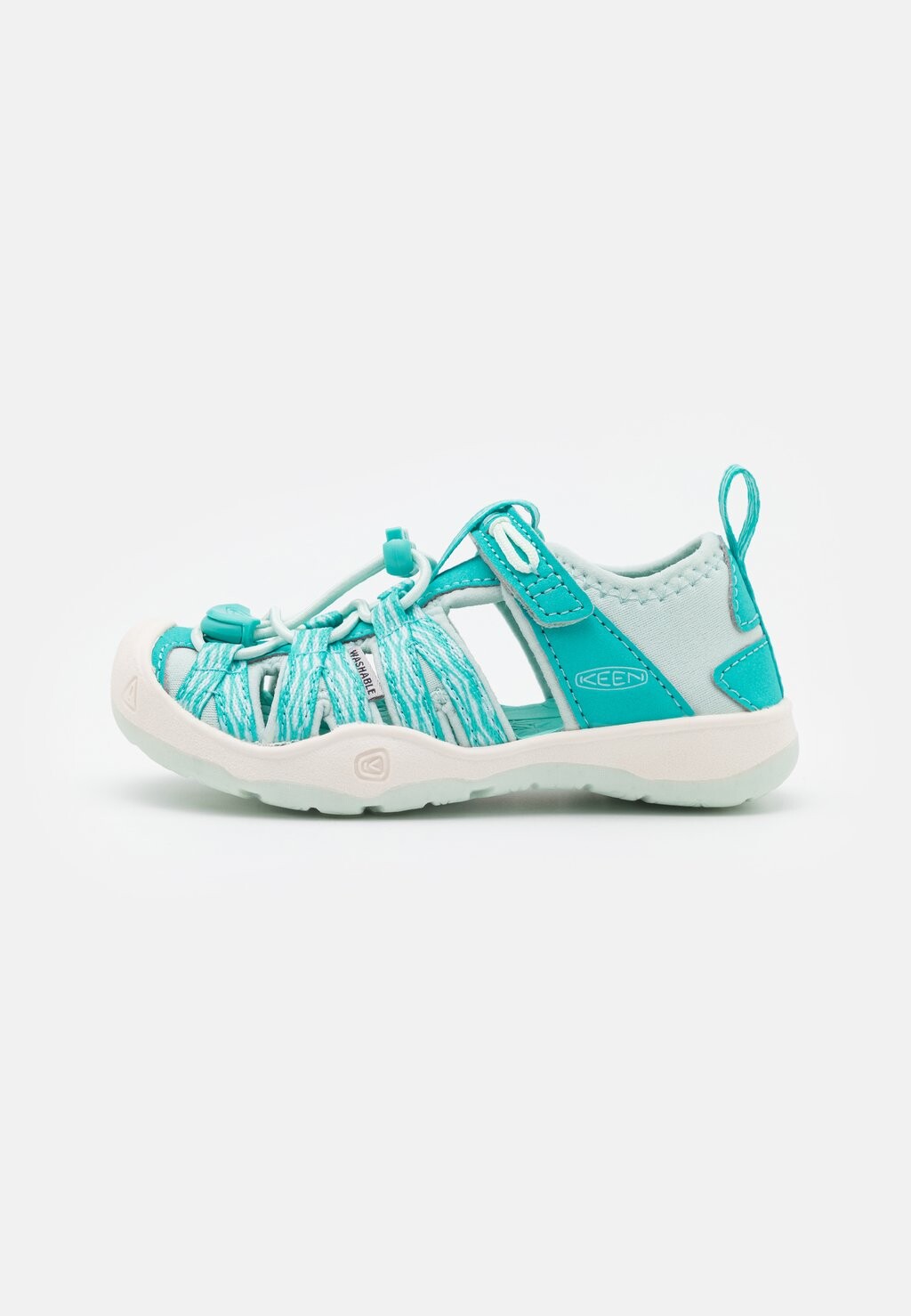 

Трекинговые сандалии Moxie Children Unisex Keen, цвет waterfall/blue glass