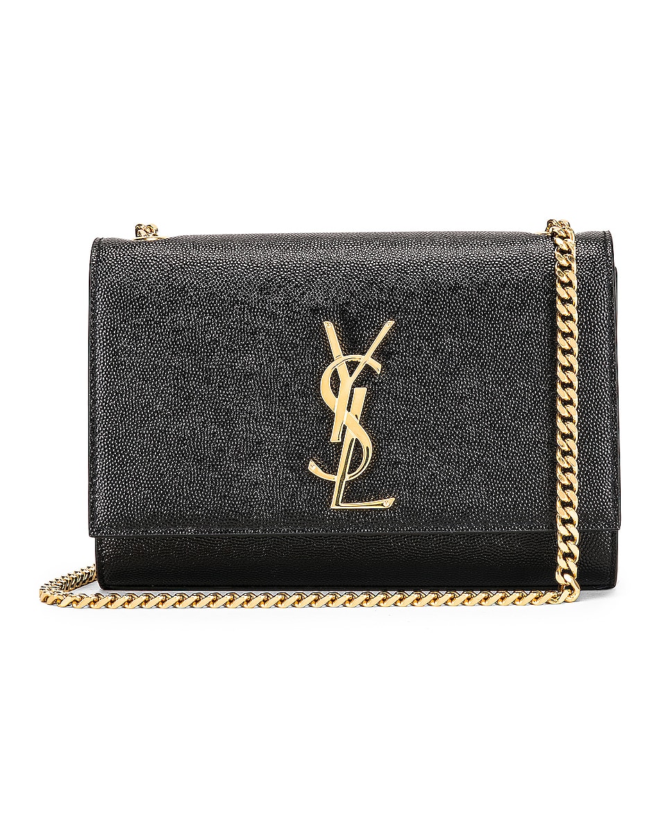 

Сумка Saint Laurent Small Kate Monogramme Chain, черный