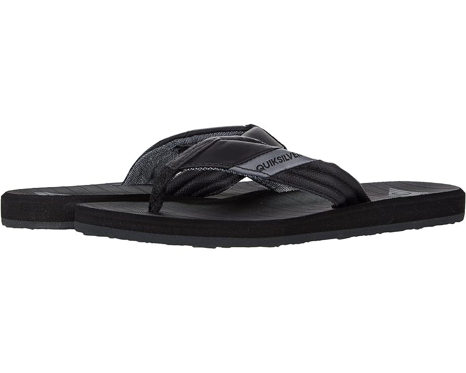 

Сандалии Quiksilver Carver Tropics II, цвет Black/Black/Grey