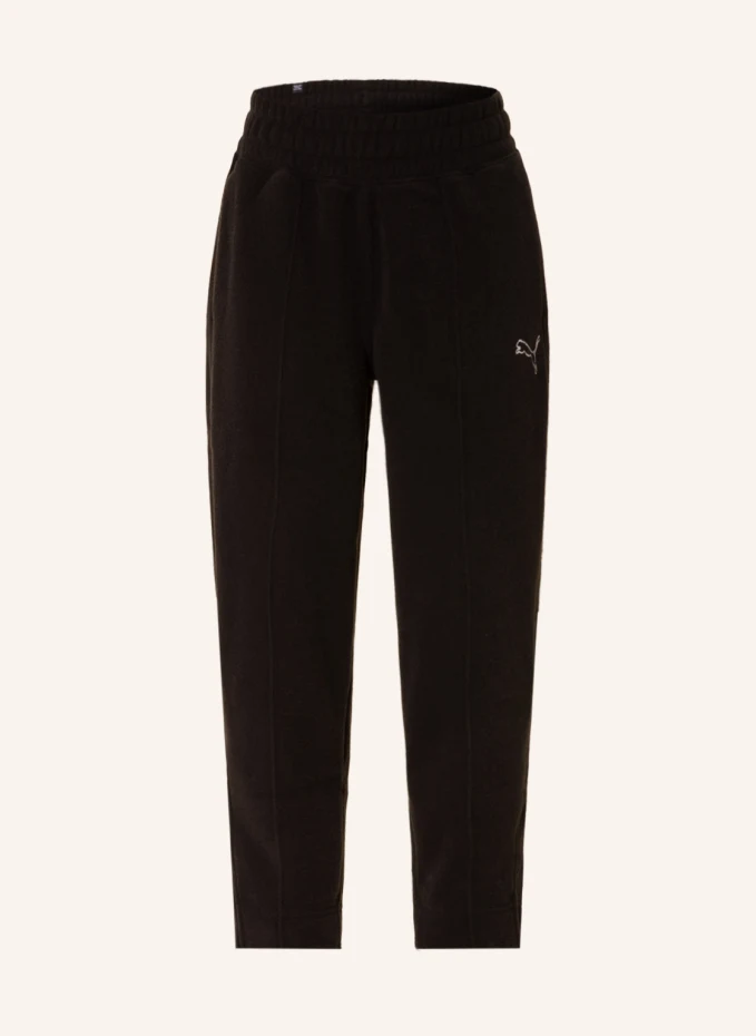 

Махровые тренировочные брюки 7/8 Puma, черный