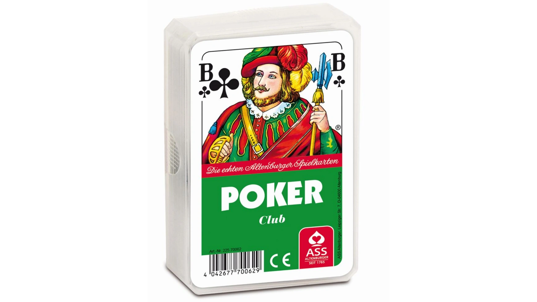 Ass Altenburger Покер, французское изображение