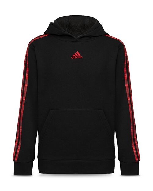 

Пуловер с 3 полосками и жидким камуфляжным принтом для мальчиков — Big Kid Adidas, цвет Multi