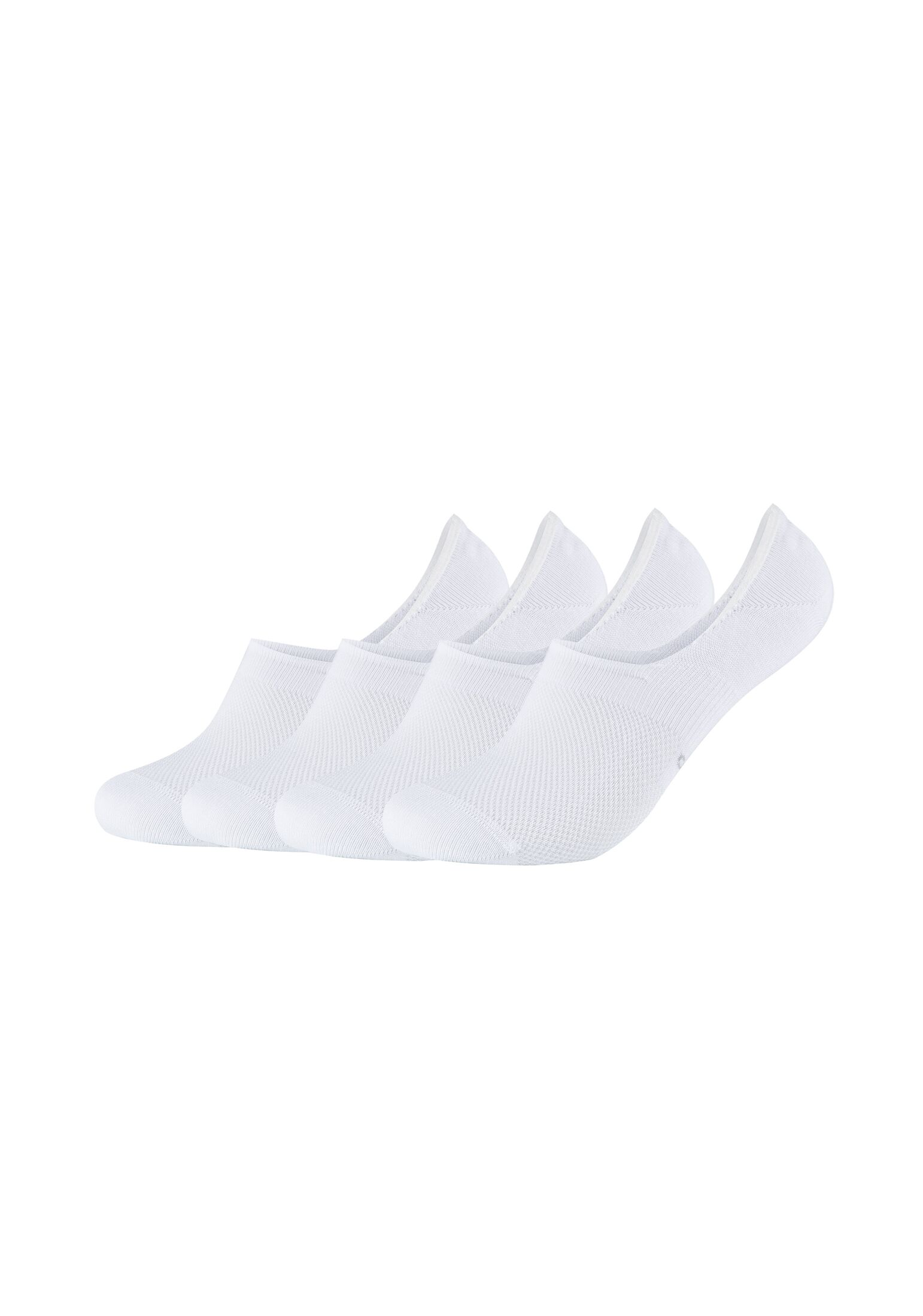 Носки camano Füßlinge 4 шт comfort, белый
