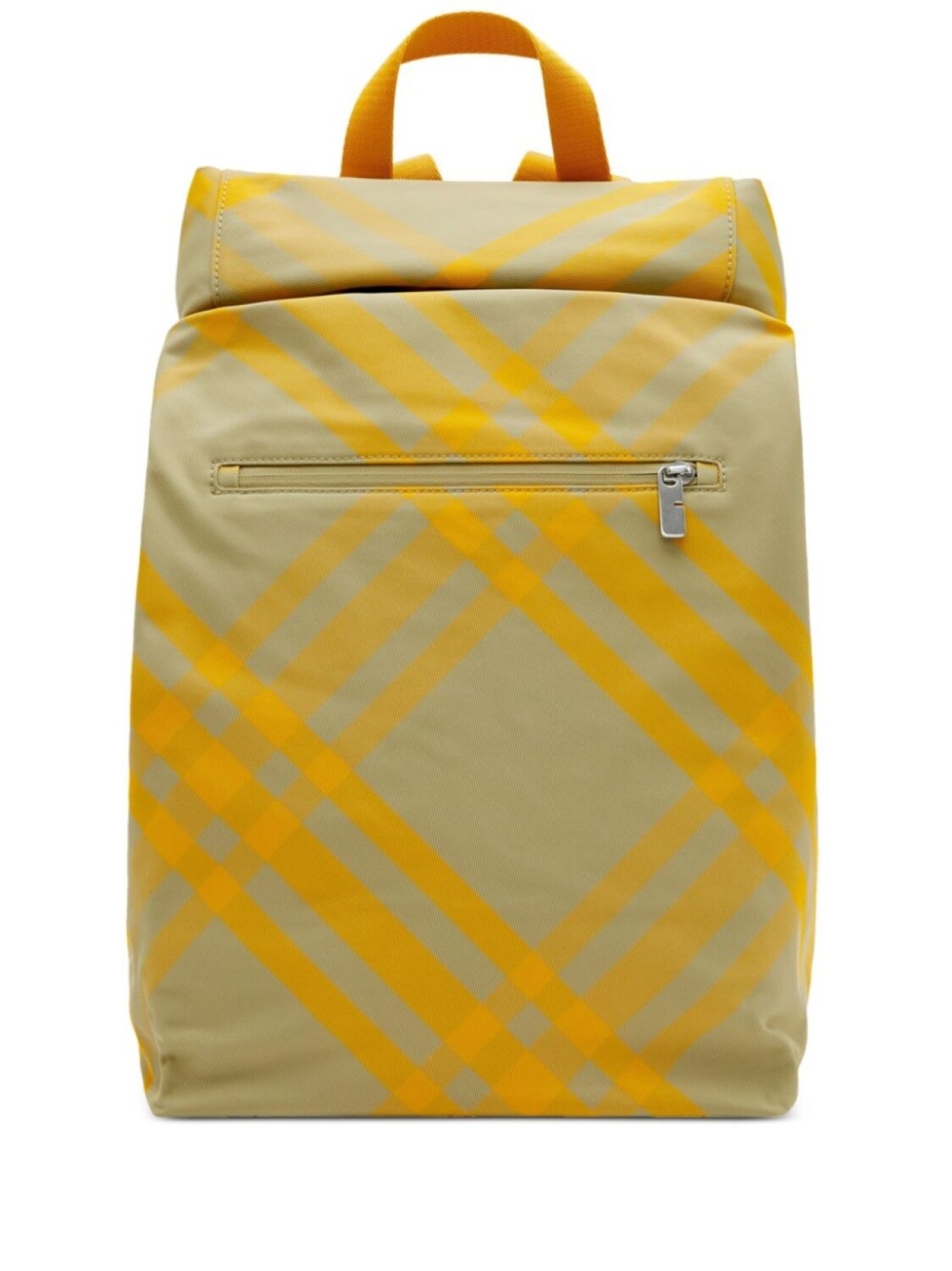 

Burberry рюкзак Roll в клетку, желтый