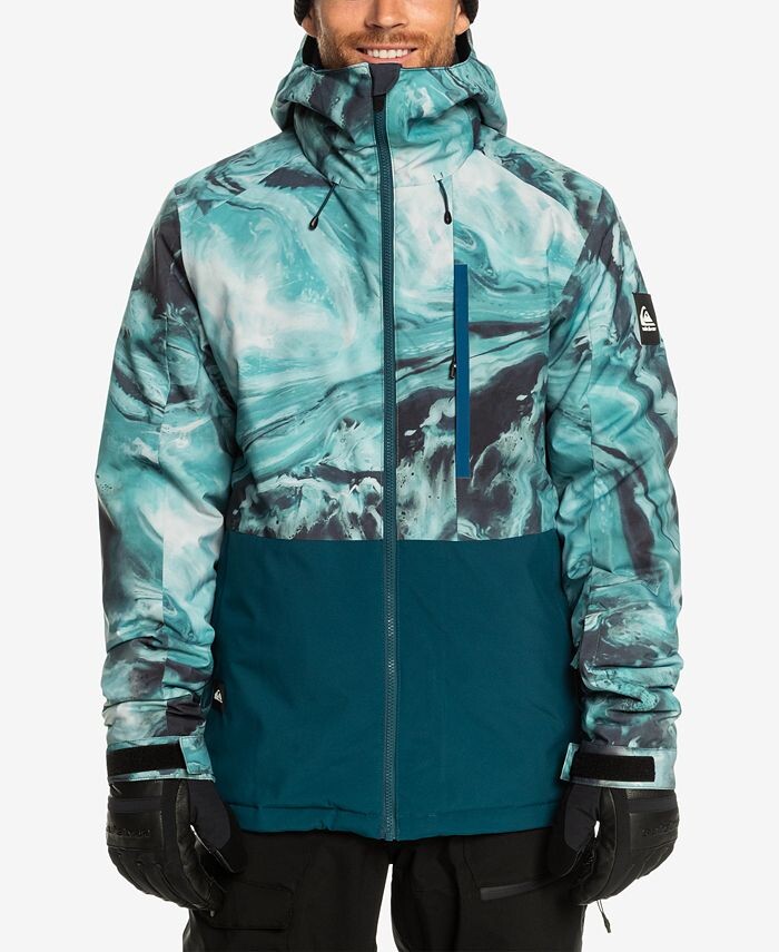 

Мужская куртка Snow Mission с принтом Quiksilver, синий