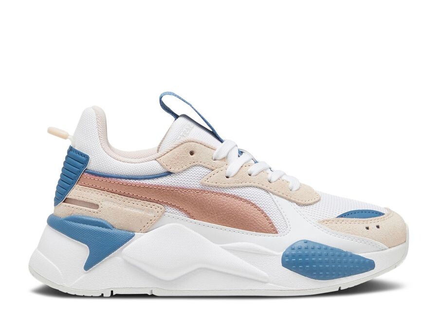 

Кроссовки Puma RS X Metallic Big Kid, цвет White Island Pink