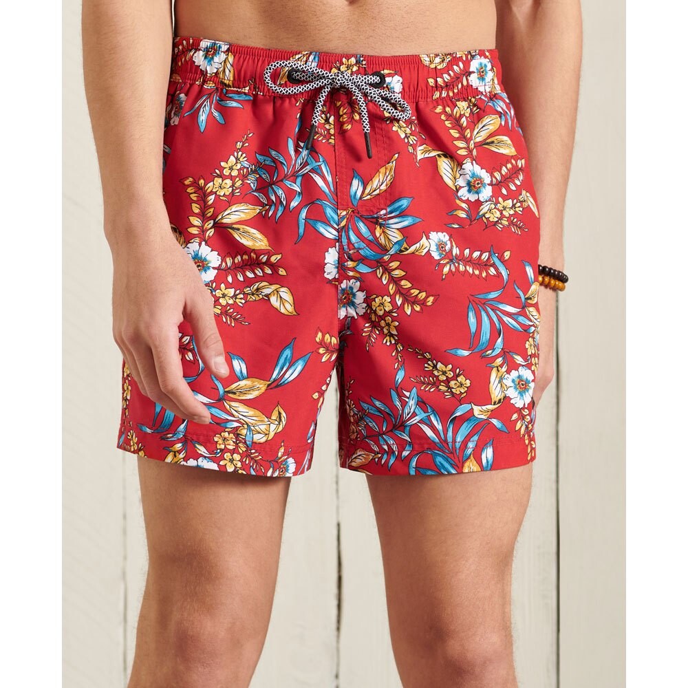 

Шорты для плавания Superdry Super 5s Beach Volley, красный