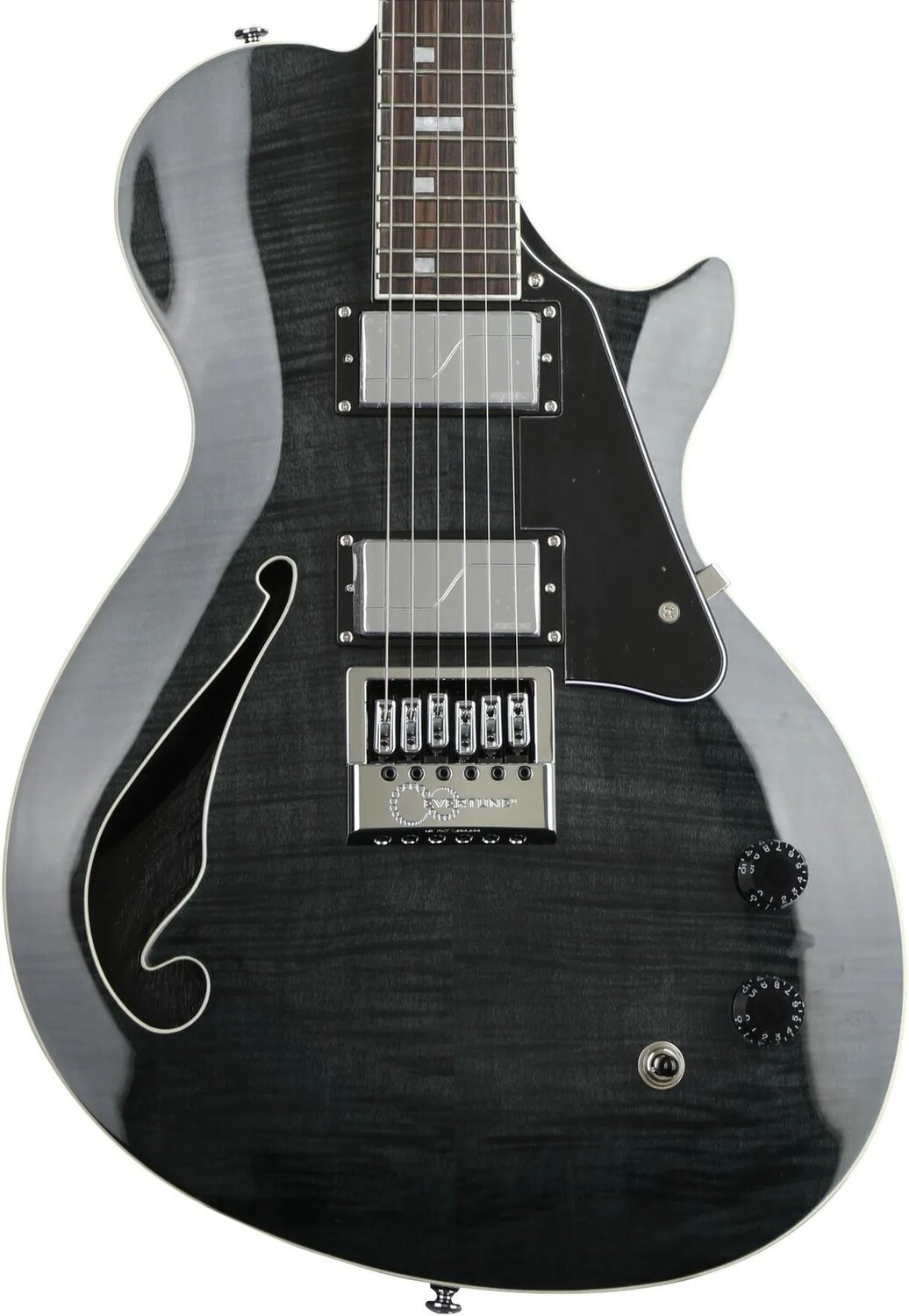 

Новый ESP LTD BW-1 Dent 'n' Scratch - See Thru Black