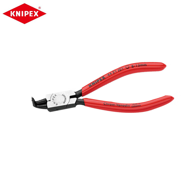 KNIPEX 12–25 мм головка внутреннего стопорного кольца (колено 90°) плоскогубцы для стопорных колец пружинные клещи 44 21 J11