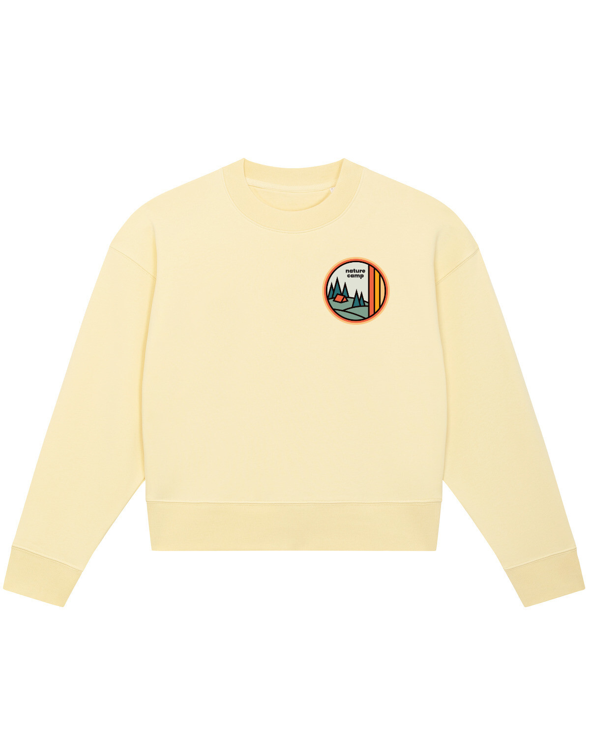 

Толстовка wat Apparel Nature camp, цвет Butter