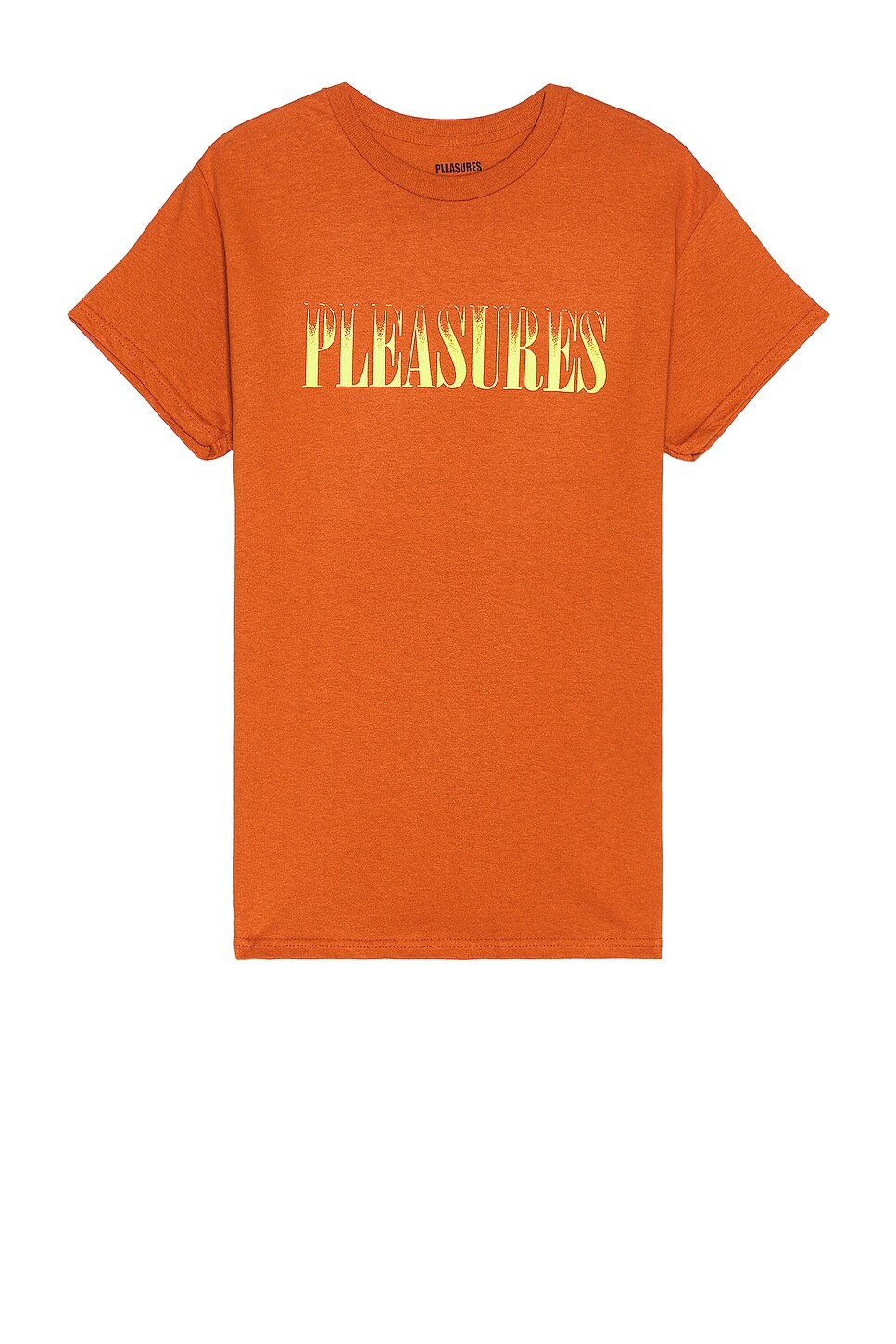 

Футболка Pleasures Crumble T-shirt, оранжевый