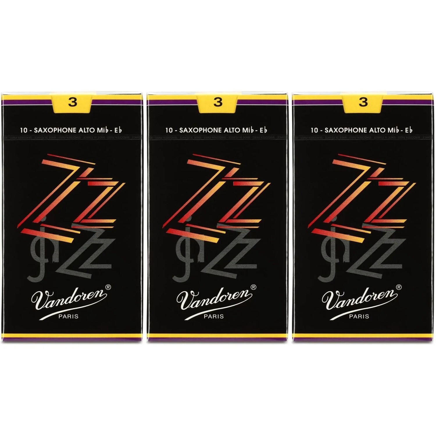 

Трости для альт-саксофона Vandoren ZZ — 3,0 (30 шт.)