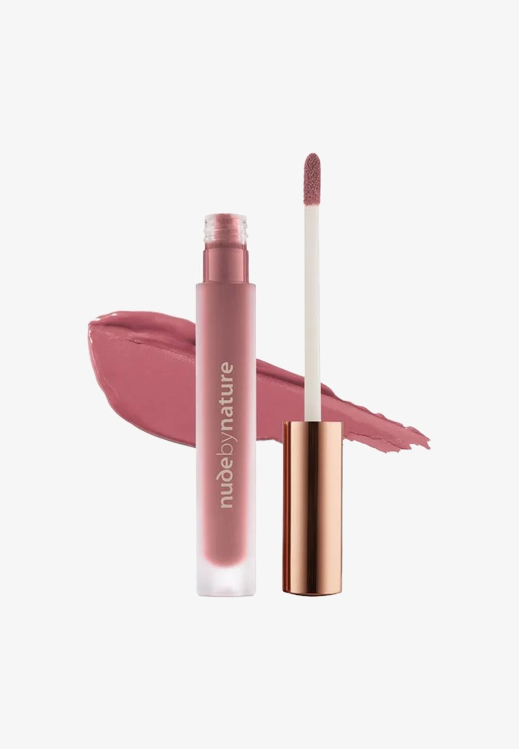 

Тинт для губ Nude By Nature Satin Liquid Lipstic Nude by Nature, цвет soft petal