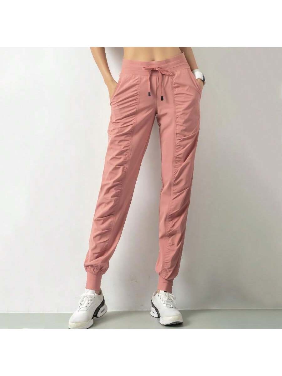 1 шт. быстросохнущие, розовый спортивные брюки semicvet 1 1412