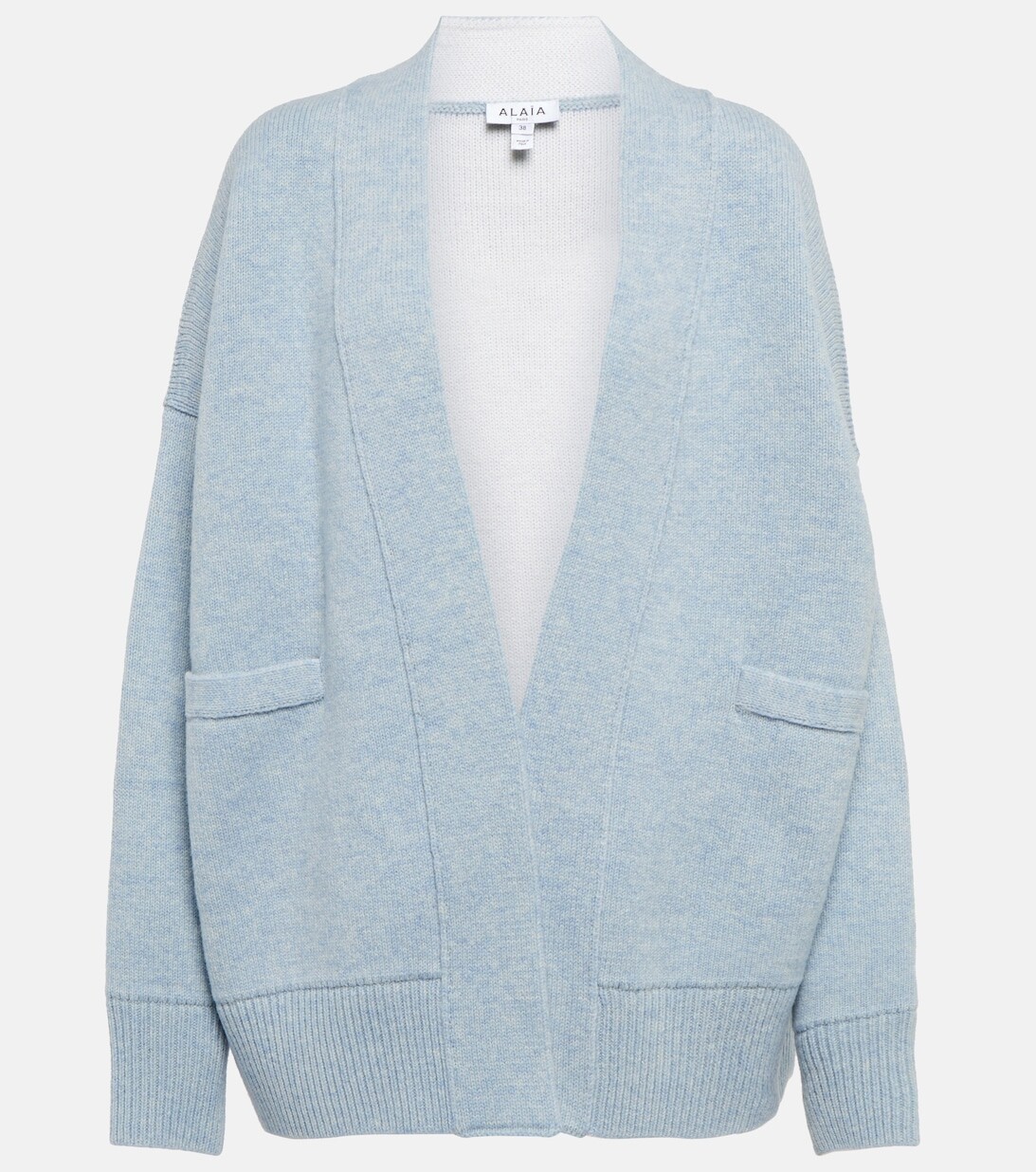 

Шерстяной кардиган ALAÏA, синий
