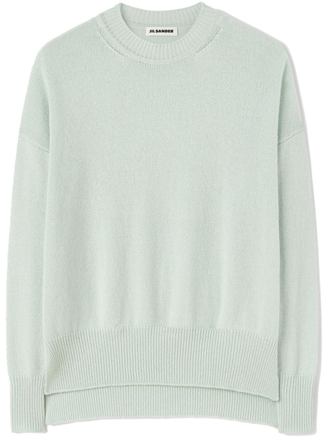 

Jil Sander кашемировый джемпер с круглым вырезом, зеленый