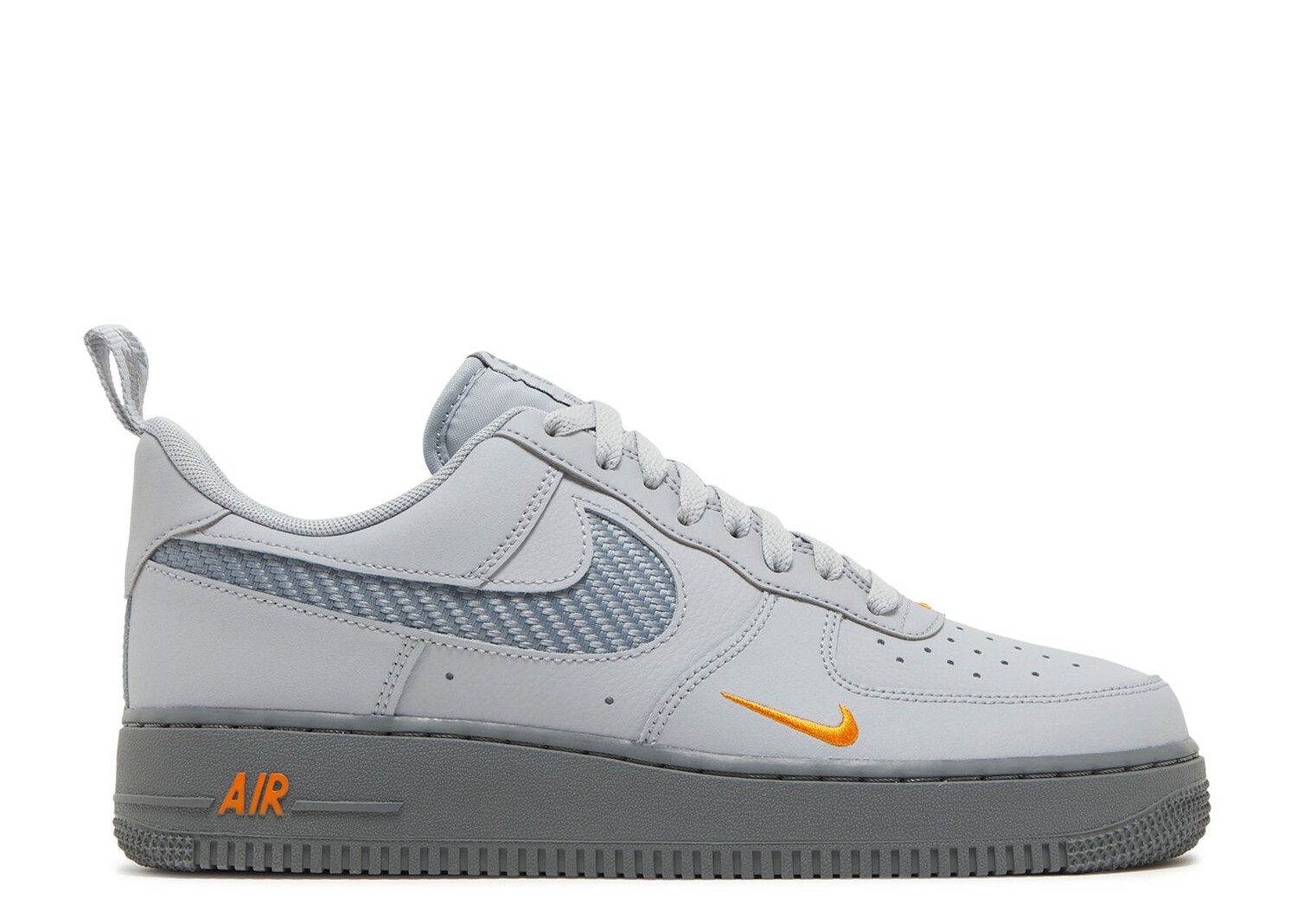 

Кроссовки Nike Air Force 1 '07 'Wolf Grey Kumquat', серый