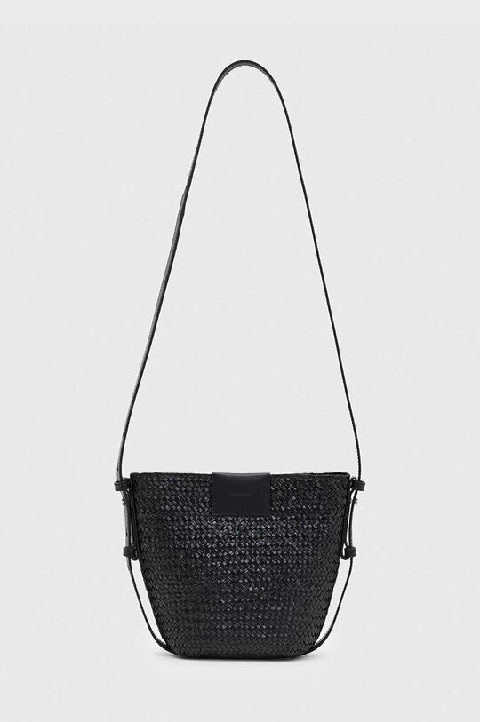 

Сумочка Ebro Straw Crossbody AllSaints, черный