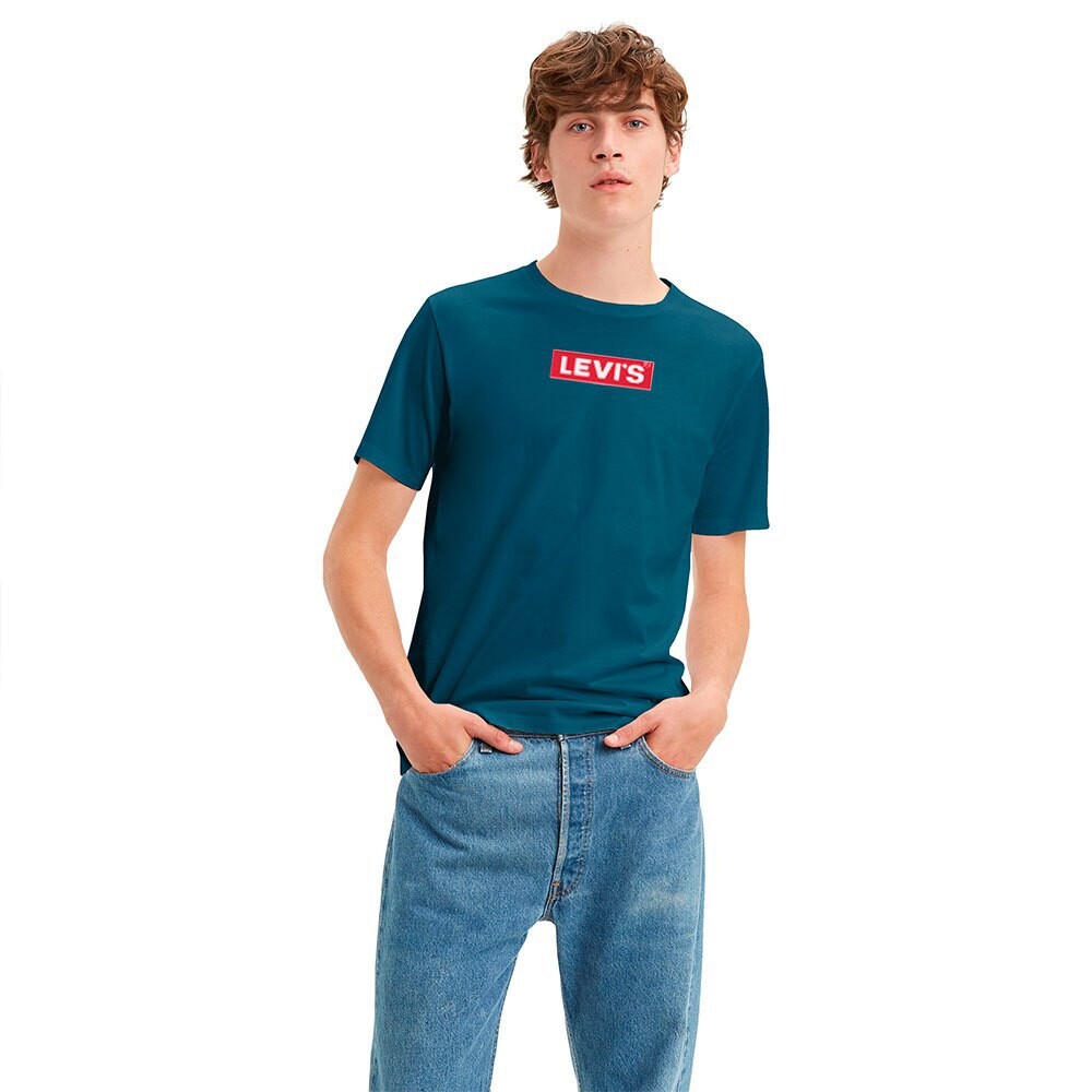 

Футболка Levi's Boxtab Graphic, синий