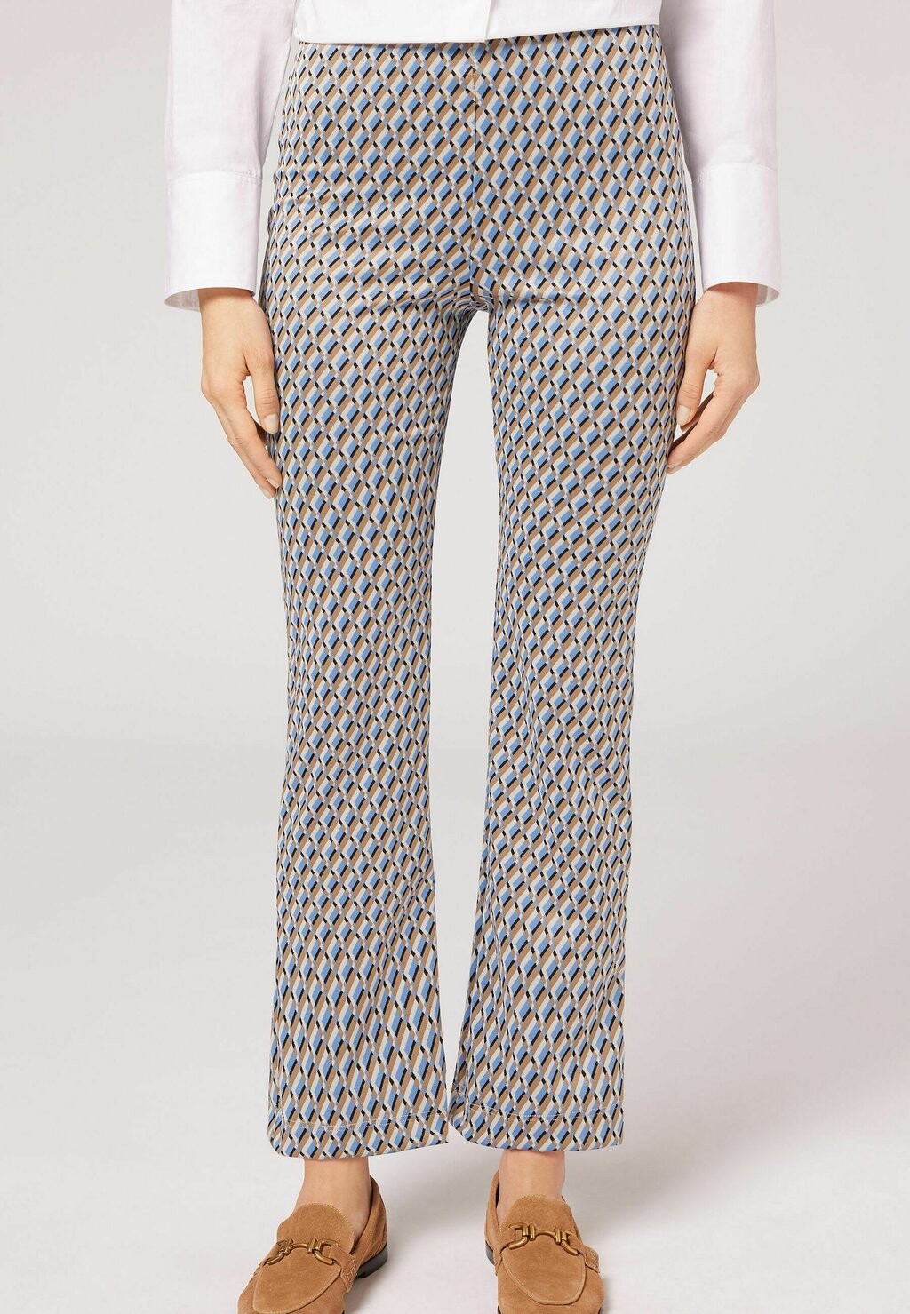 

Брюки CROPPED Calzedonia, синий