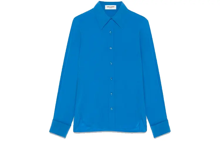 

SAINT LAURENT Женская рубашка, цвет Blue