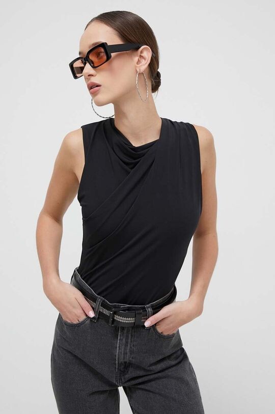 

Боди Abercrombie & Fitch, черный