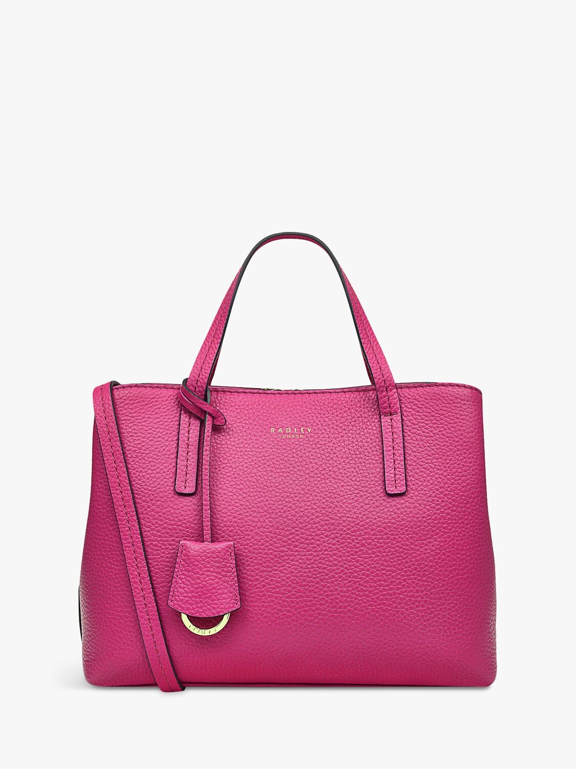 

Сумка Radley Dukes Place из зернистой кожи среднего размера с молнией, цвет Cerise