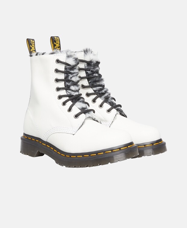 

Ботинки на шнуровке Dr. Martens, белый