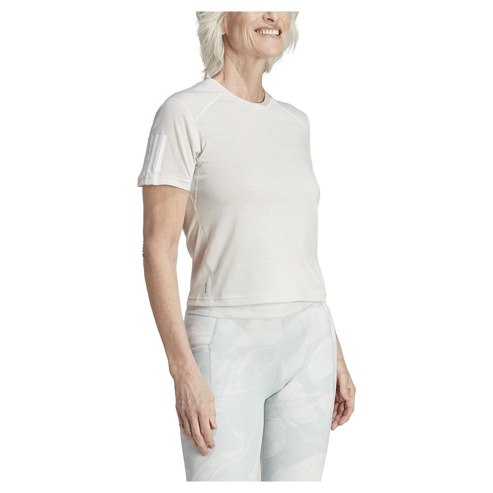 

Футболка adidas Essentials Cotton 3 Stripes, серый