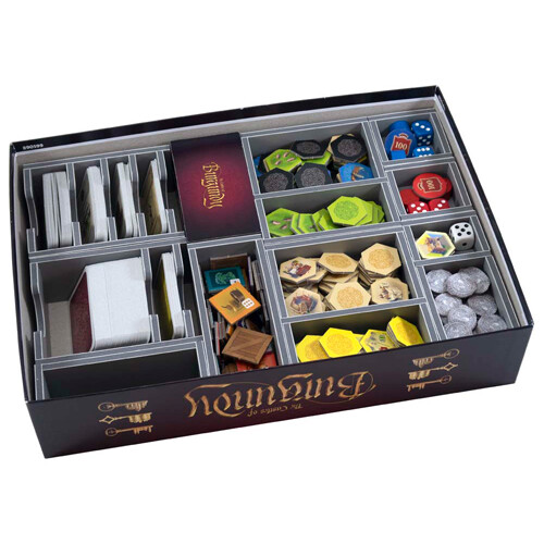 

Коробка для хранения настольных игр Folded Space: Castles Of Burgundy Insert V2 Folded Space
