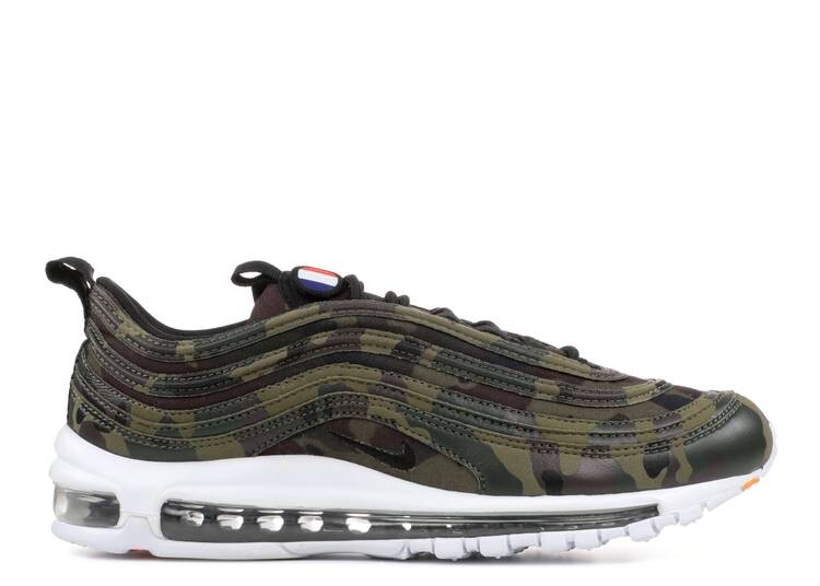 

Кроссовки Nike AIR MAX 97 'FRANCE', оливковый, Зеленый