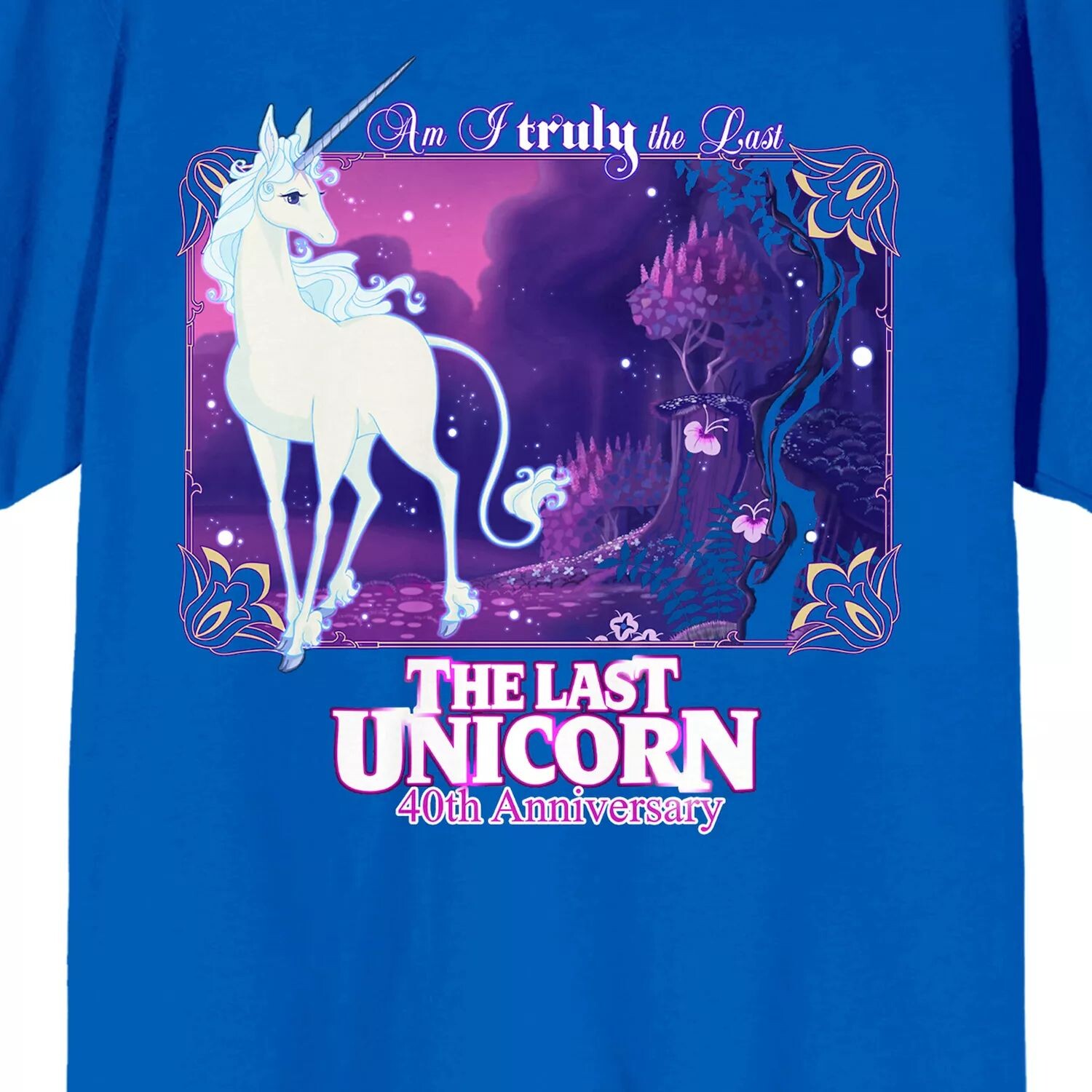 

Мужская футболка The Last Unicorn 40th Licensed Character