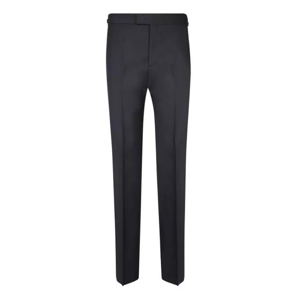 

Брюки wool-blend trousers Paul Smith, черный