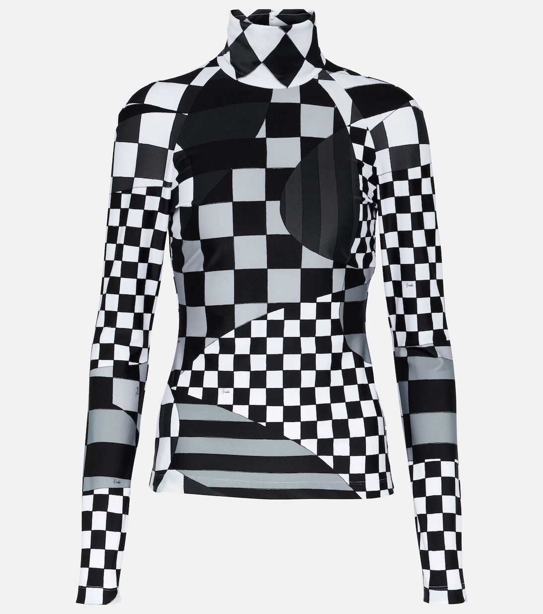 

Джардино джерси топ Pucci, мультиколор